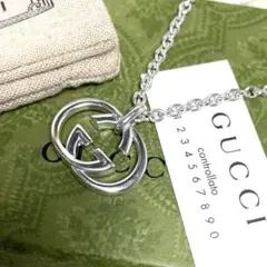 GUCCIグッチ インターロッキングGGネックレス　フルセット
