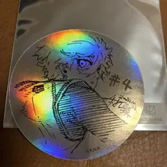 ブルーロック　コースター型ホログラムステッカー　凪