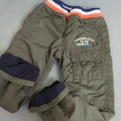 DOUBLE.B 110サイズ 長ズボン オリーブグリーン