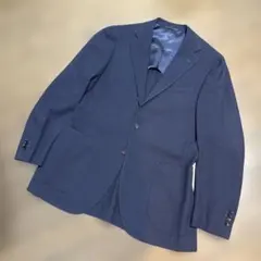 BEAMS F ネイビー テーラードジャケット