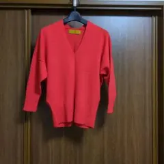 アーバンリサーチ　F by rosso Vネックニット