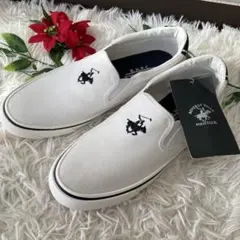 【未使用】BEVERLY HILLS POLO CLUBワンポイントスリッポン