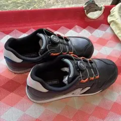 New Balance BOAシステム 安全靴 ブラック/オレンジ - メルカリ