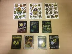 【ジャンク】　スポンジボブ　カード　シール　まとめ売り