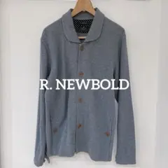 R. NEWBOLD グレー カーディガン Lサイズ