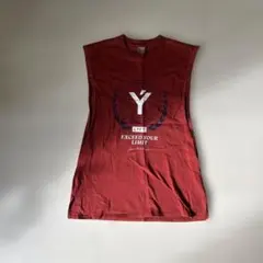 LYFT レッド タンクトップ L トレーニングウェア