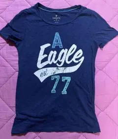 American Eagle 半袖　Tシャツ ブルー