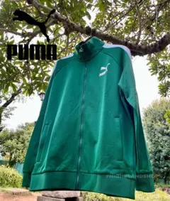 PUMA Green Tracksuit jacket