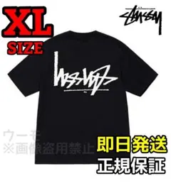 STUSSY FLIPPED TEE 逆ロゴ ステューシー Lサイズ ブラック - メルカリ