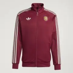 adidas 1. FCN トラックジャケット ボルドー - メルカリ