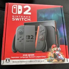 ⭐︎新品⭐︎Nintendo Switch 2 日本語専用 本体　マリオカートセット