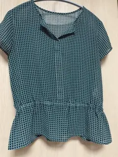 NEWYORKER 半袖トップス　グリーン系　美品