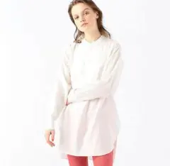 マカフィー コットンモールスキンチュニックシャツ ＊tomorrowland