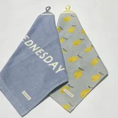 ループ付きタオル　２枚 テオテオ