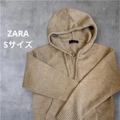 ZARA ニット ブラウン アウター Sサイズのサムネイル