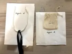 agnes b. 紙袋　ラッピング