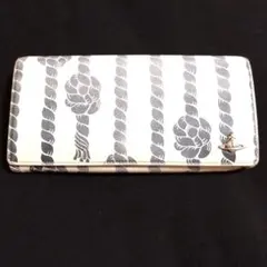 ヴィヴィアン ウエストウッド 長財布 ロープ 縄柄