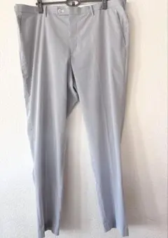 ユニクロ　感動パンツ　ウルトラライト　シアサッカー　ウエスト105 ブルー