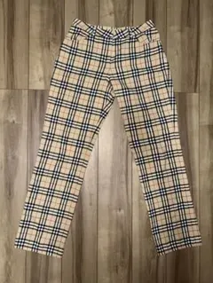 00s バーバリー burberry ノバチェック パンツ y2kのサムネイル