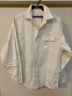 ホワイトコットンシャツ Lサイズ