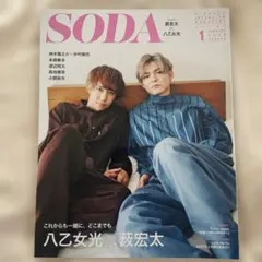 SODA 2020年1月号 薮宏太 八乙女光 神木隆之介 中村倫也