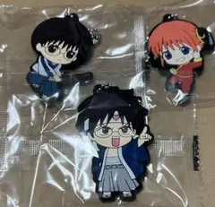 銀魂 カプセルラバーマスコット 3点セット