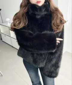 お値下げ‼️2WAYアレンジカラーファーブルゾン