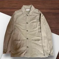 UNIQLO ユニクロ　ベージュ カバーオール　ジャケット　Lサイズ