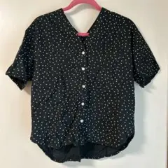 【Shel'tter】 ドット柄シャツのサムネイル