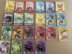 ポケモンカレー　シール　２２枚
