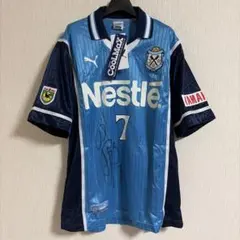 希少 PUMA 98-99 J1 サッカー ジュビロ 名波浩 ユニフォーム L - メルカリ