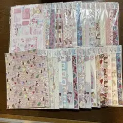新品未開封品大量ayyjewel様♡デザインペーパーまとめ売り②