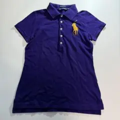 Ralph Lauren ポロシャツ パープル ビッグポニー