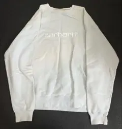 80s 90s carharttカーハート スウェット 三角タグ ロゴ刺繍