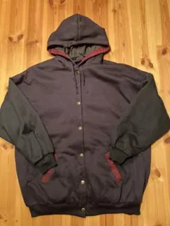 KARIZMAスウェット　ナイロン　リバーシブルジャケット　ビンテージ！男女◎！