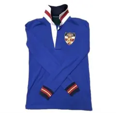 ラルフローレンスポーツ　カットソー　ラガーシャツ　ブルー