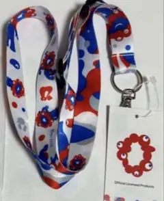 1本ミャクミャク　大阪関西万博　キャラクター柄ネックストラップ　完売新品タグ付き