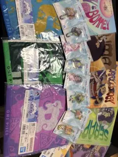 一番くじ ワンピース 思い描く未来 タオル キーホルダー ブランケット