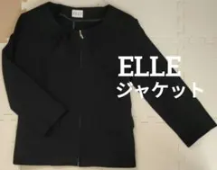 【ELLE】ノーカラージャケット Mのサムネイル
