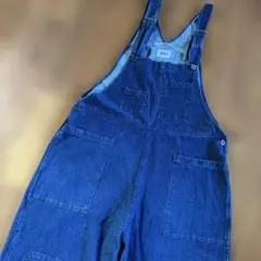 カワサキ RossoStyleLab デニムサロペット L 膝プロテクター入り