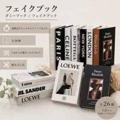 2525 フェイクブック ダミーブック 置物 ウェルカムスペース ロエベのサムネイル