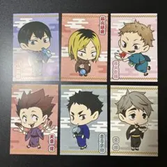 ハイキュー　夏祭り　ポストカードセット