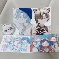 緑仙 ネップリ 緑一色 缶バッジ にじそうさく 相羽ういは 弦月藤士郎