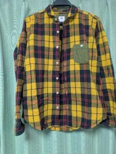 Mitsumine チェック柄ネルシャツ Mサイズ