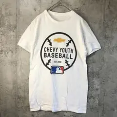 B2317古着　Tシャツ バックプリント　白　90s Y2K