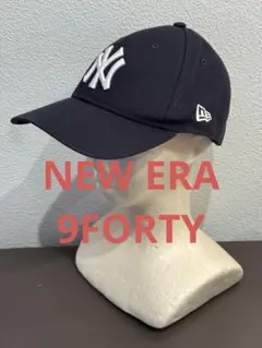 NEW ERA MLB ヤンキース 9FORTY アジャスタブル キャップ 紺色