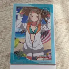 学園アイドルマスター　学マス　篠澤広　クリアビジュアルポスター