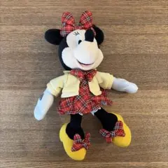 最終値下げ❗️ ミニーマウス　ぬいぐるみチャーム　バッジ　春キャン　パーカー