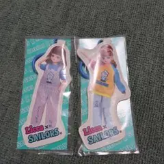 リカちゃん　一番くじ　ダイカットキーチェーン　2個セット