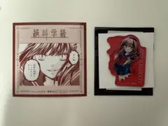 りぼんカフェ 70周年記念カフェ　ドリンク特典　アクリルステッカー 絶叫学級